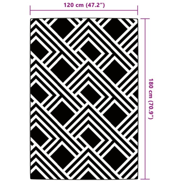 kültéri szőnyeg ARAKIL szürke 120x180 cm PP