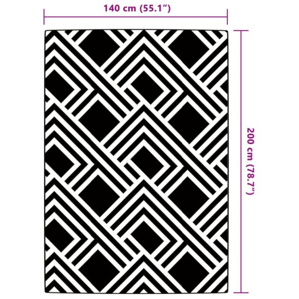 kültéri szőnyeg ARAKIL szürke 140x200 cm PP