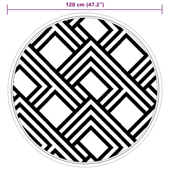 kültéri szőnyeg ARAKIL szürke Ø120 cm PP