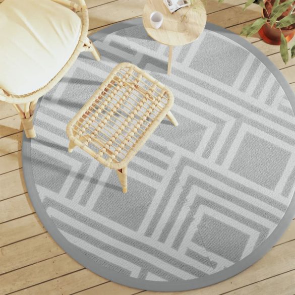 kültéri szőnyeg ARAKIL szürke Ø160 cm PP