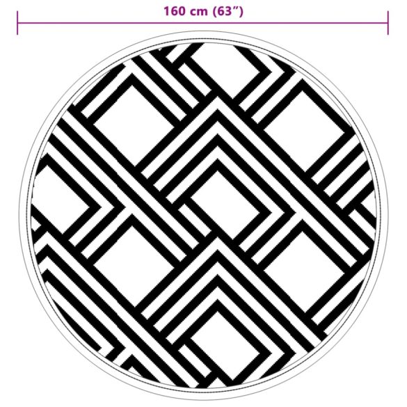 kültéri szőnyeg ARAKIL szürke Ø160 cm PP