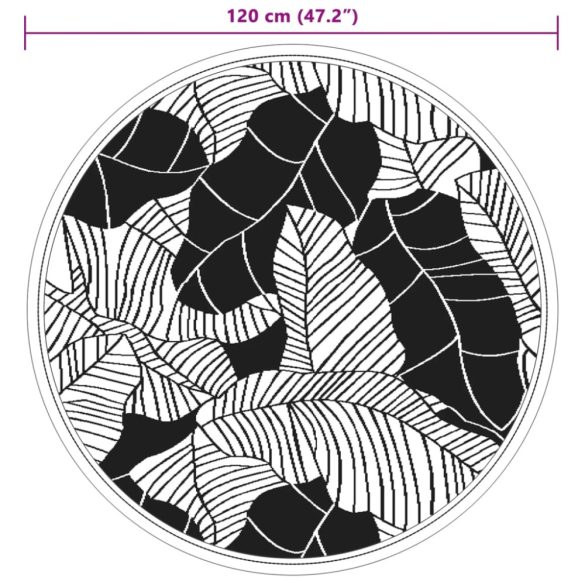 kültéri szőnyeg ARAKIL zöld Ø120 cm PP