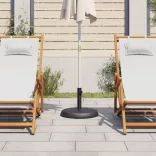 kerek napernyőtalp Ø32/35/38 mm-es rúdhoz 15 kg