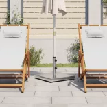 négyzet alakú napernyőtalp Ø32/38/48 mm-es rúdhoz 28 kg