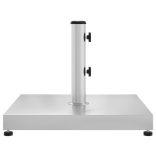 négyzet alakú napernyőtalp Ø32/38/48 mm-es rúdhoz 28 kg