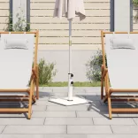 négyzet alakú napernyőtalp Ø32/38/48 mm-es rúdhoz 17 kg