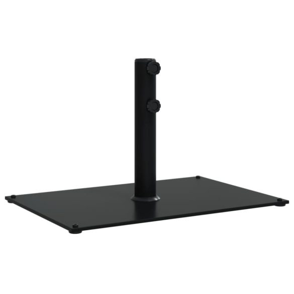 téglalap alakú napernyőtalp Ø32/38/48 mm-es rúdhoz 15 kg