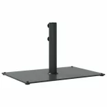 téglalap alakú napernyőtalp Ø32/38/48 mm-es rúdhoz 15 kg