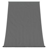 antracit szövet és acél feltekerhető napellenző 100 x 150 cm