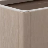 barna polipropilén rácsos kerti ültetőláda 80 x 36 x 140 cm