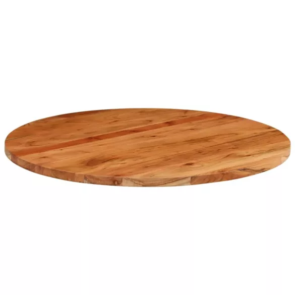 tömör akácfa kerek asztallap Ø80 x 2,5 cm