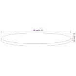 tömör akácfa kerek asztallap Ø80 x 2,5 cm