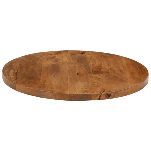 tömör mangófa kerek asztallap Ø50 x 2,5 cm