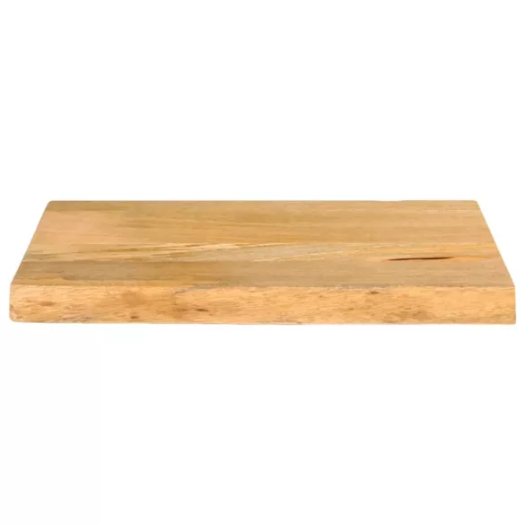 tömör mangófa természetes élű asztallap 60 x 20 x 3,8 cm