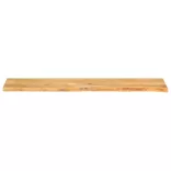 tömör mangófa asztallap természetes éllel 140 x 20 x 3,8 cm