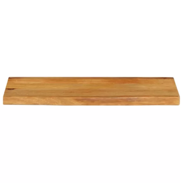 tömör mangófa természetes élű asztallap 70 x 20 x 2,5 cm