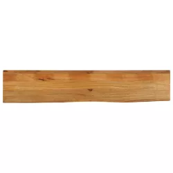   tömör mangófa természetes élű asztallap 160 x 40 x 2,5 cm