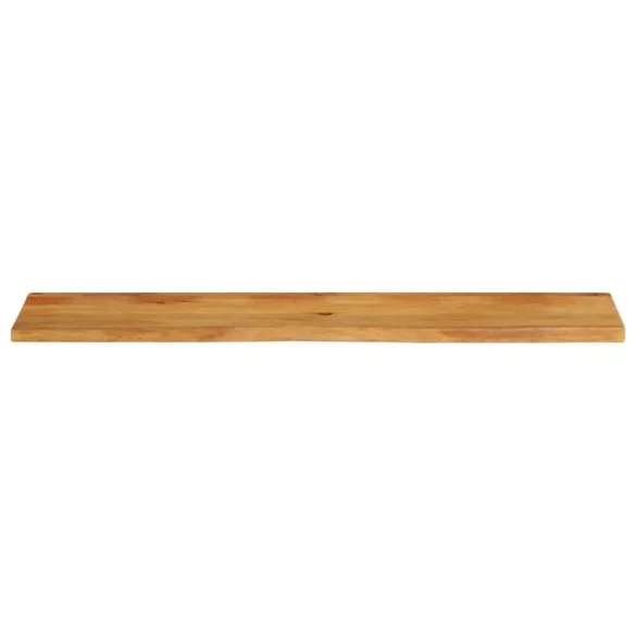 tömör mangófa természetes élű asztallap 160 x 40 x 2,5 cm