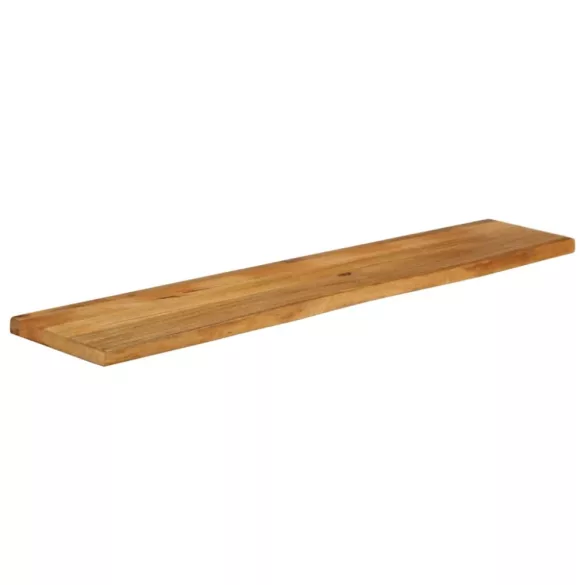 tömör mangófa természetes élű asztallap 180 x 40 x 2,5 cm