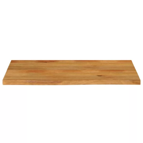 tömör mangófa természetes élű asztallap 110 x 60 x 2,5 cm
