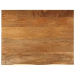   tömör mangófa természetes élű asztallap 110 x 80 x 2,5 cm
