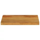 tömör mangófa természetes élű asztallap 60 x 20 x 3,8 cm
