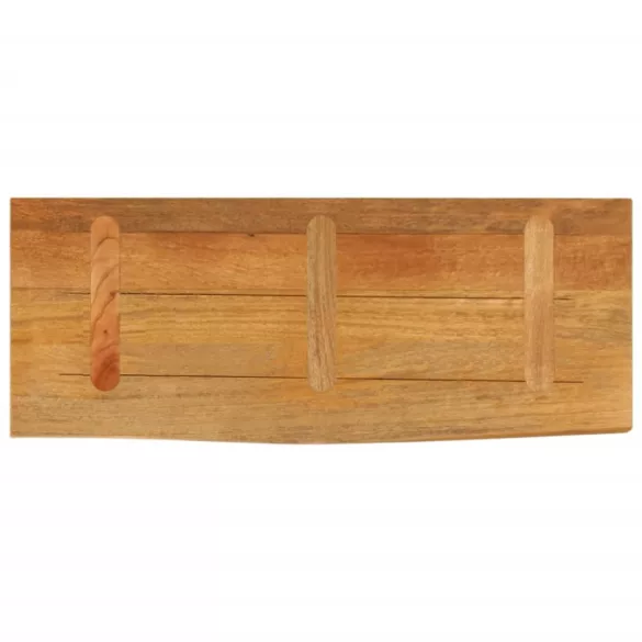 tömör mangófa asztallap természetes éllel 90 x 30 x 3,8 cm
