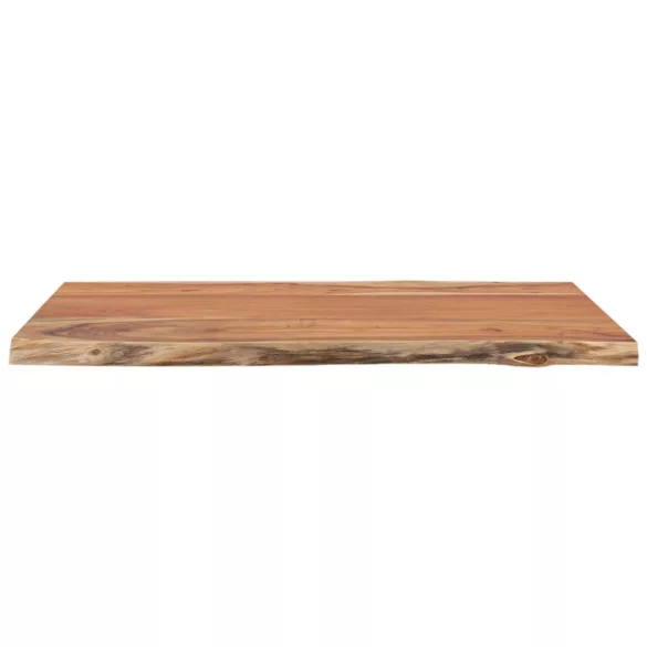 tömör akácfa téglalap alakú asztallap 50x40x2,5 cm