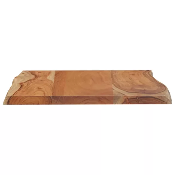 tömör akácfa téglalap alakú asztallap 50x40x2,5 cm