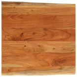 tömör akácfa négyzet alakú asztallap 40x40x3,8 cm