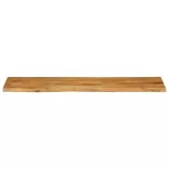 tömör mangófa természetes élű asztallap 180 x 40 x 2,5 cm