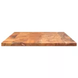 tömör akácfa téglalap alakú asztallap 80x70x2,5 cm