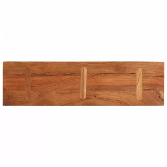 tömör akácfa téglalap alakú asztallap 100x20x3,8 cm