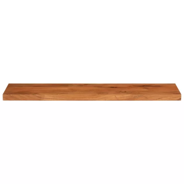 tömör akácfa téglalap alakú asztallap 110x20x3,8 cm