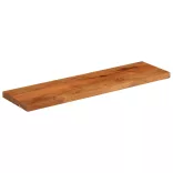 tömör akácfa téglalap alakú asztallap 120x20x3,8 cm