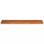 tömör akácfa téglalap alakú asztallap 120x30x3,8 cm