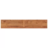 tömör akácfa téglalap alakú asztallap 140x30x3,8 cm