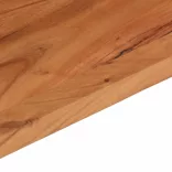 tömör akácfa téglalap alakú asztallap 70x40x3,8 cm