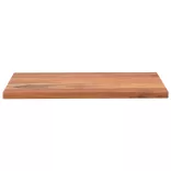 tömör akácfa négyzet alakú asztallap 60x60x3,8 cm