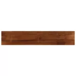 tömör újrahasznosított fa téglalap alakú asztallap 160x40x2,5cm