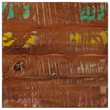 tömör újrahasznosított fa négyzet alakú asztallap 40x40x3,8 cm