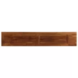 tömör újrahasznosított fa téglalap alakú asztallap 180x40x2,5cm