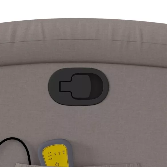 tópszínű szövet dönthető masszázsfotel