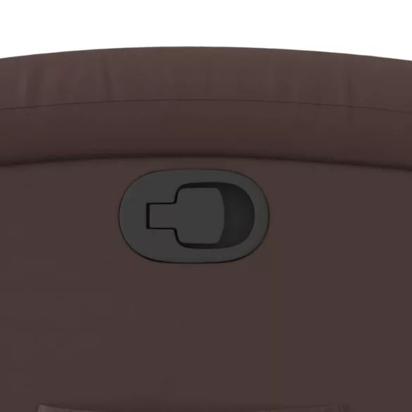 barna műbőr dönthető fotel