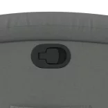 sötétszürke szövet relaxfotel