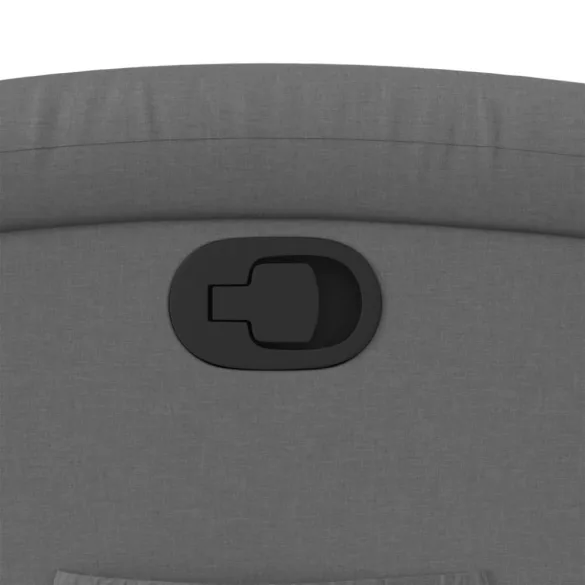 sötétszürke szövet relaxfotel