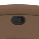 barna szövet dönthető szék