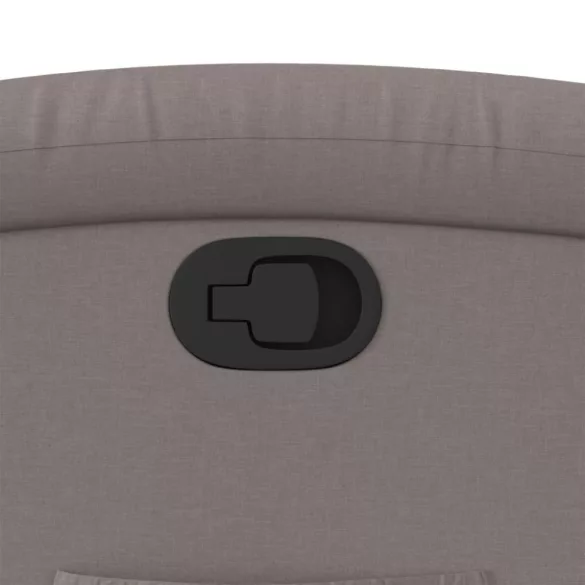 tópszínű szövet dönthető fotel