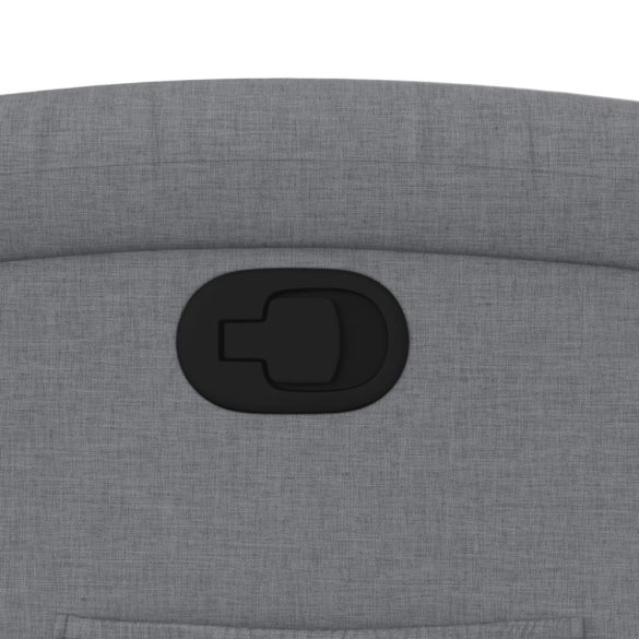 világosszürke szövet dönthető fotel