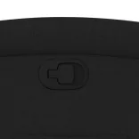 fekete szövet dönthető fotel